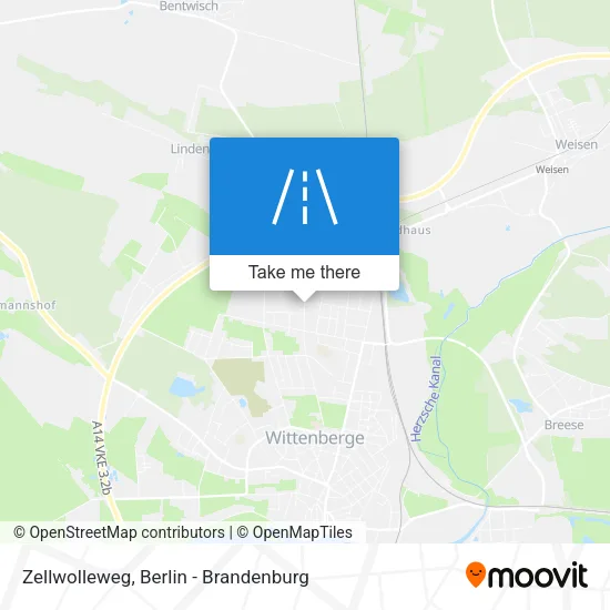 Карта Zellwolleweg