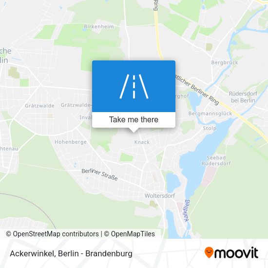 Ackerwinkel map
