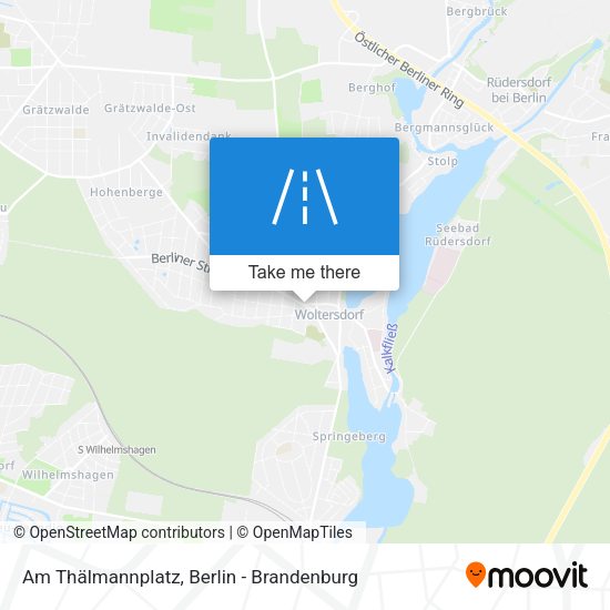 Am Thälmannplatz map
