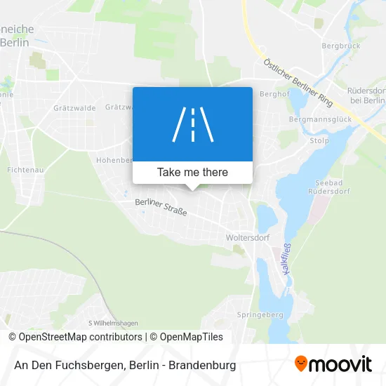 Карта An Den Fuchsbergen