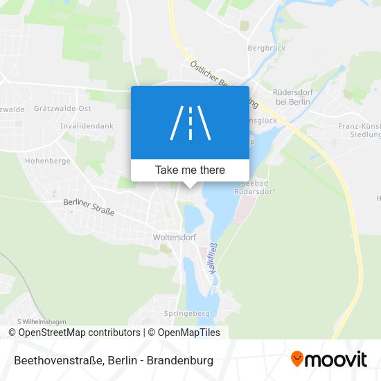 Beethovenstraße map