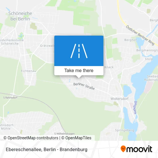 Карта Ebereschenallee