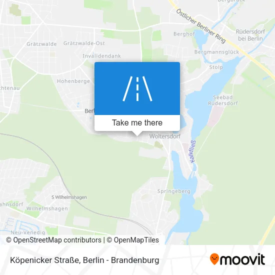 Карта Köpenicker Straße