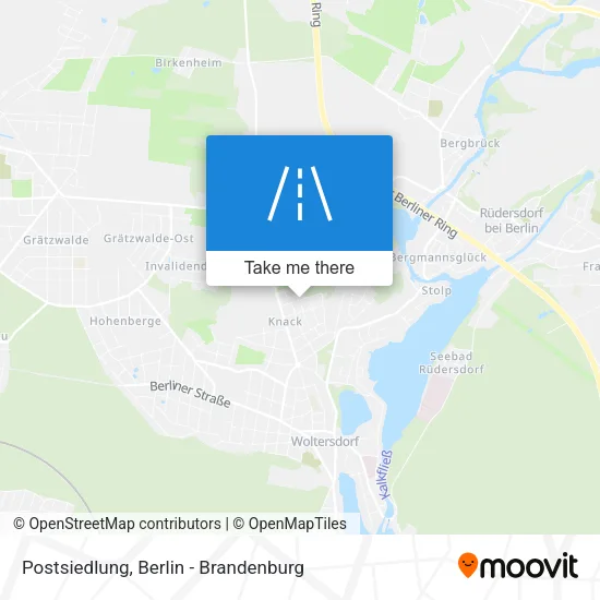 Карта Postsiedlung