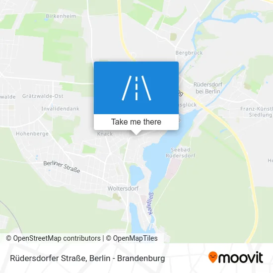 Rüdersdorfer Straße map
