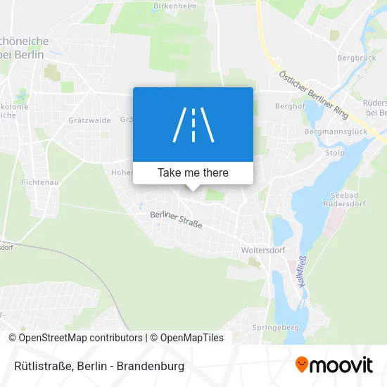 Карта Rütlistraße