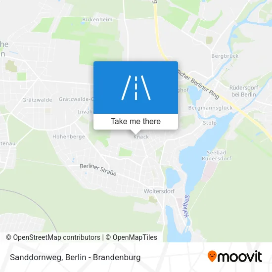 Карта Sanddornweg