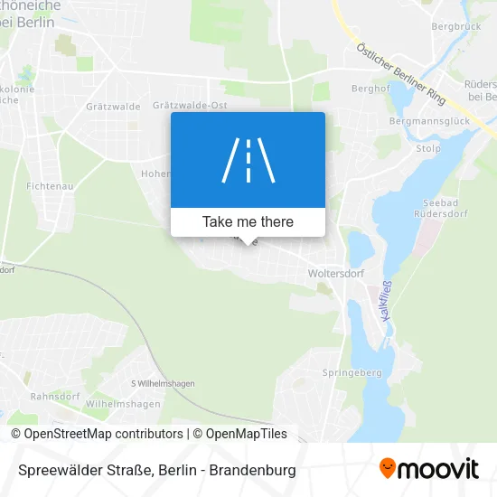 Карта Spreewälder Straße