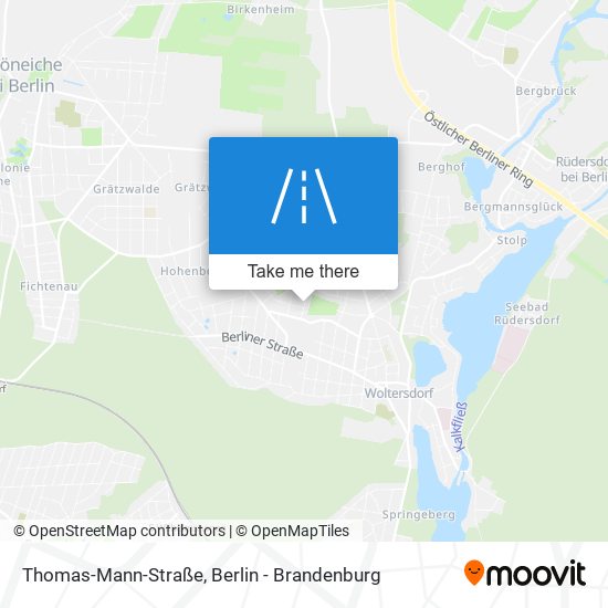 Thomas-Mann-Straße map