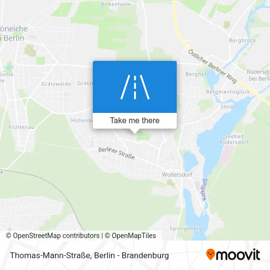 Карта Thomas-Mann-Straße