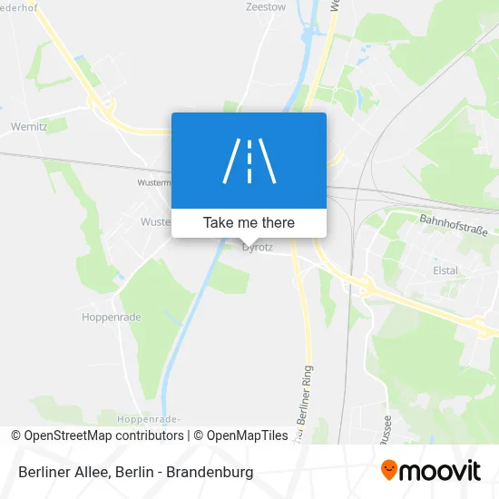 Berliner Allee map