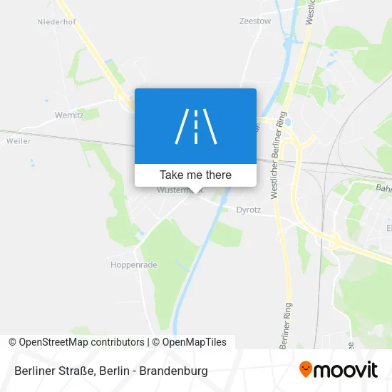 Карта Berliner Straße