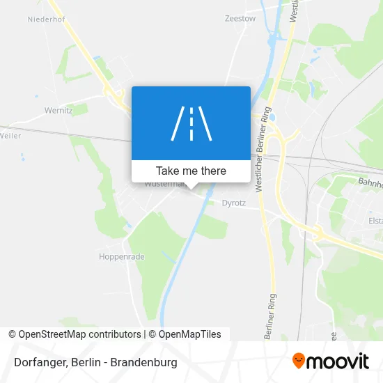 Dorfanger map