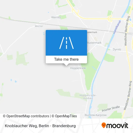 Карта Knoblaucher Weg