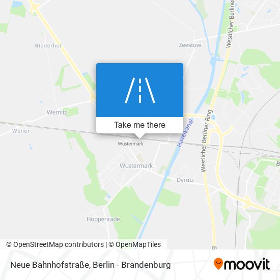 Neue Bahnhofstraße map
