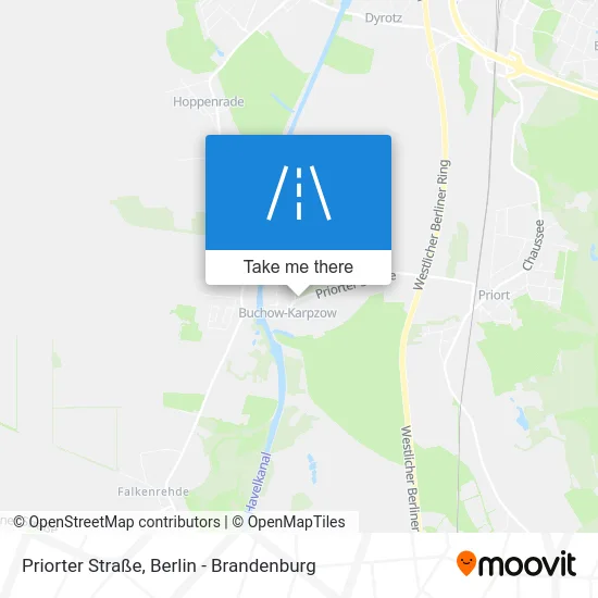 Priorter Straße map