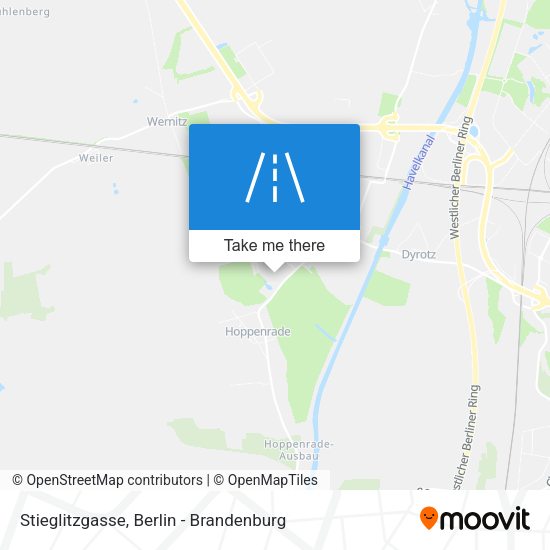 Stieglitzgasse map