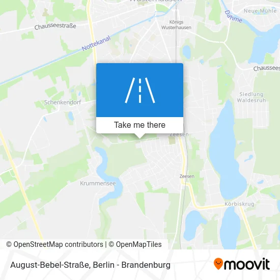 August-Bebel-Straße map