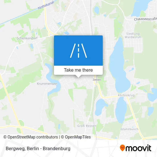 Карта Bergweg