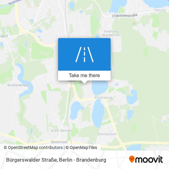 Bürgerswalder Straße map