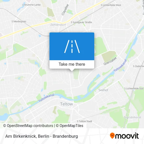 Карта Am Birkenknick