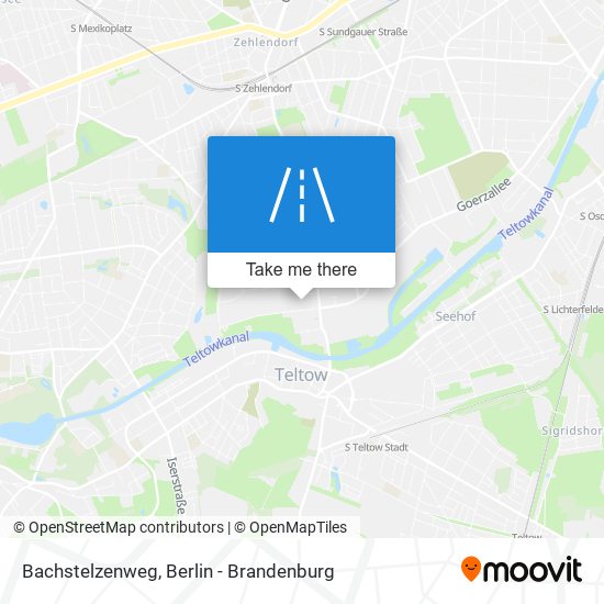 Bachstelzenweg map