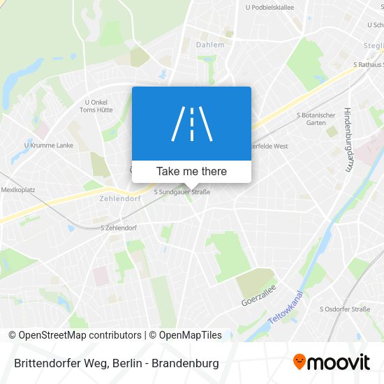 Brittendorfer Weg map