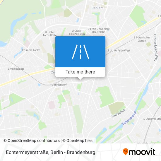 Карта Echtermeyerstraße