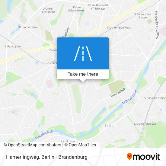 Карта Hamerlingweg