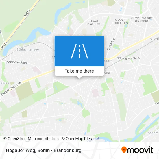 Карта Hegauer Weg