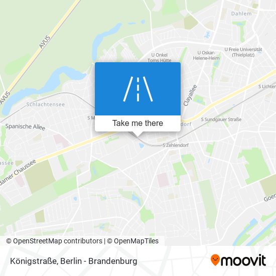 Königstraße map