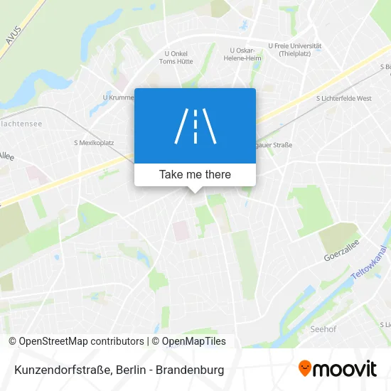 Карта Kunzendorfstraße