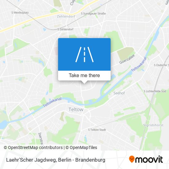 Laehr'Scher Jagdweg map