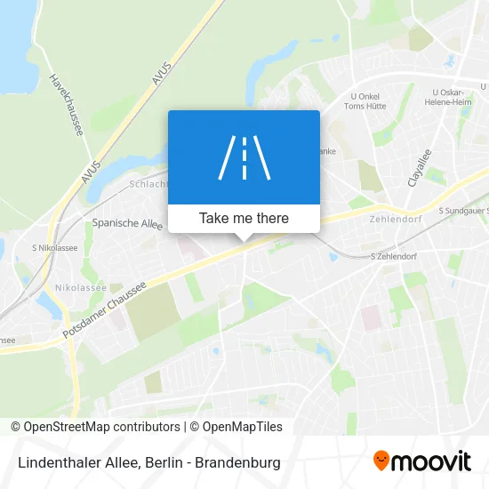Карта Lindenthaler Allee