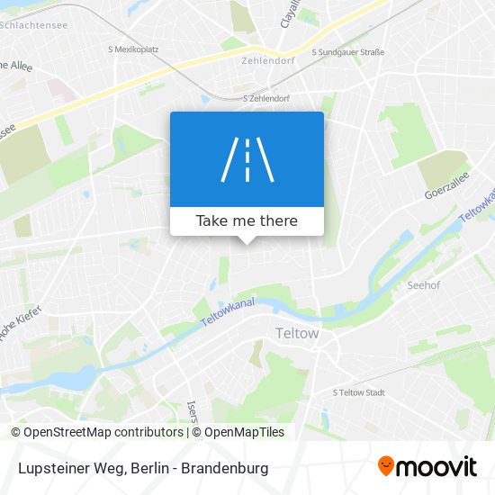 Lupsteiner Weg map