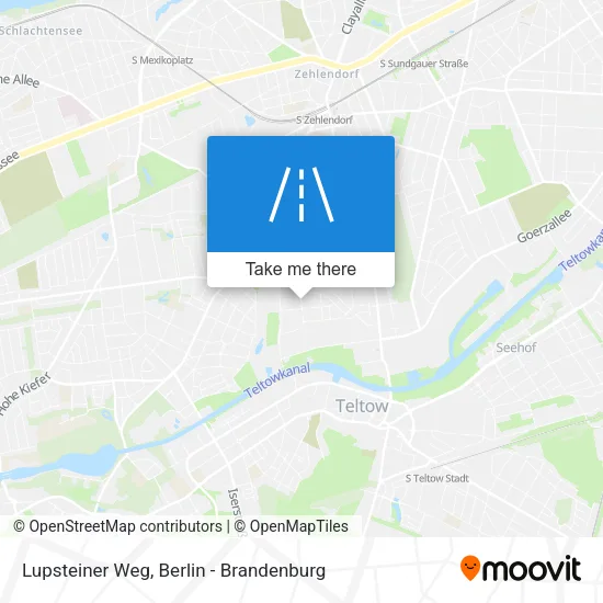 Карта Lupsteiner Weg