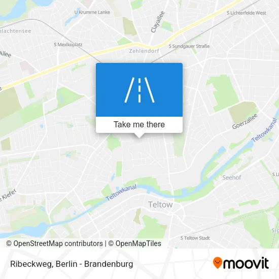 Карта Ribeckweg