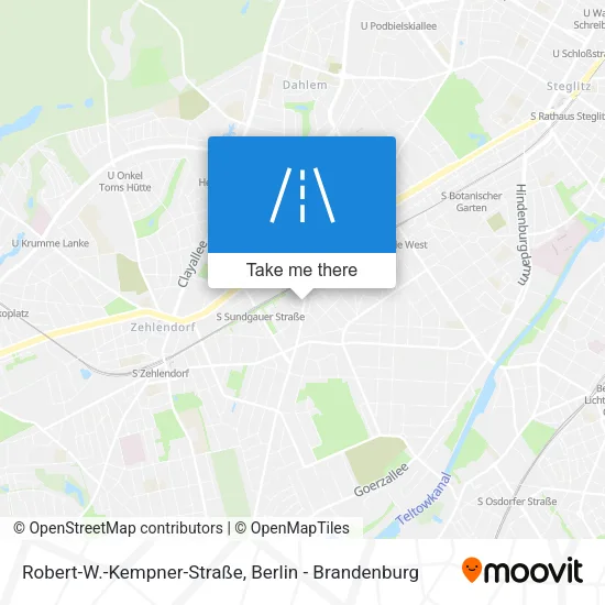 Карта Robert-W.-Kempner-Straße