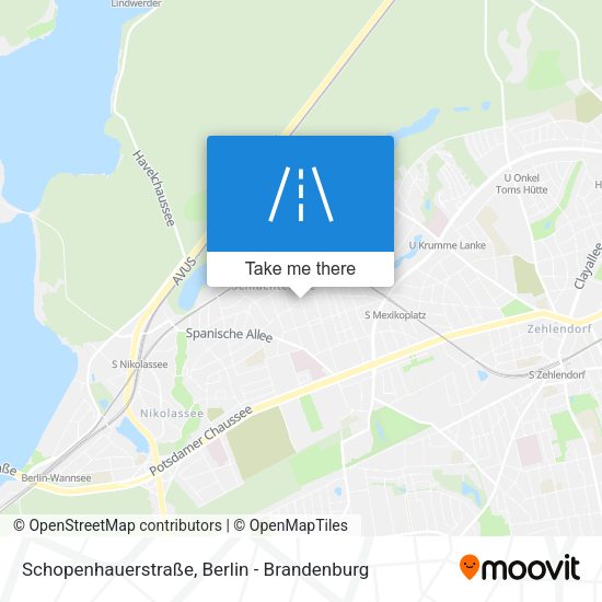 Schopenhauerstraße map