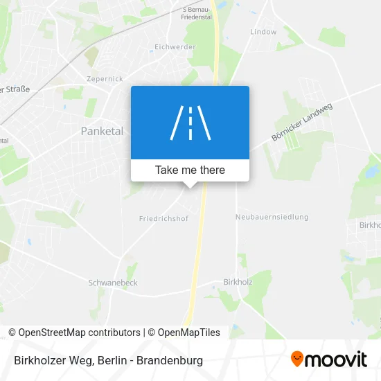 Карта Birkholzer Weg
