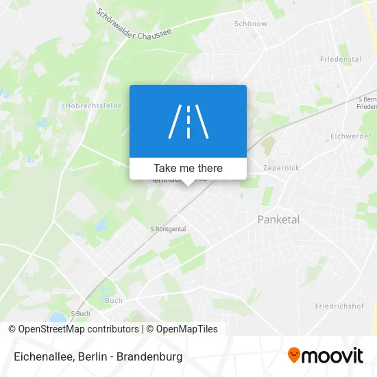 Карта Eichenallee