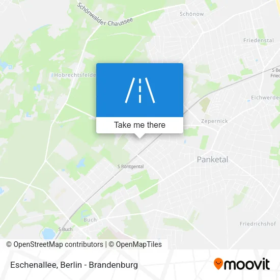 Карта Eschenallee