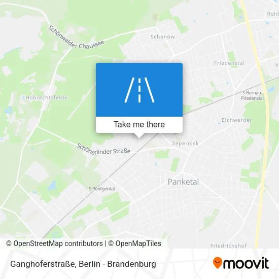 Карта Ganghoferstraße