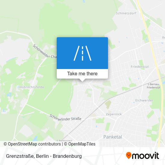 Grenzstraße map