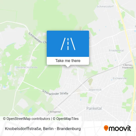 Карта Knobelsdorffstraße