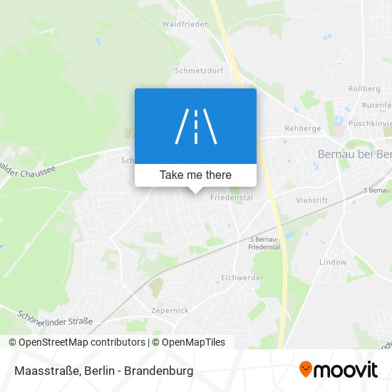 Maasstraße map