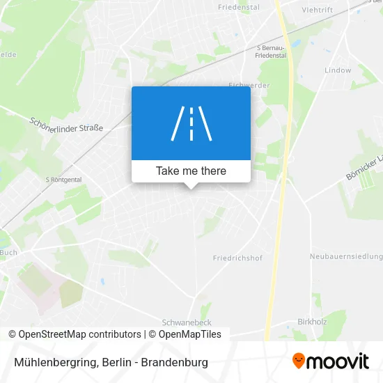 Карта Mühlenbergring