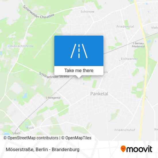Карта Möserstraße