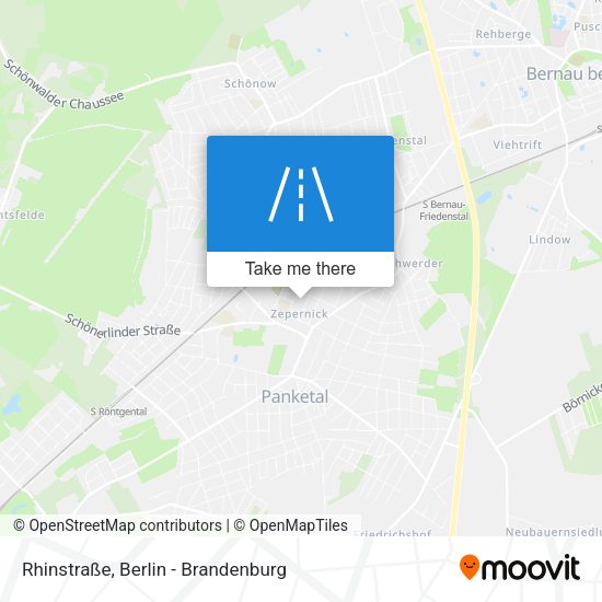 Rhinstraße map