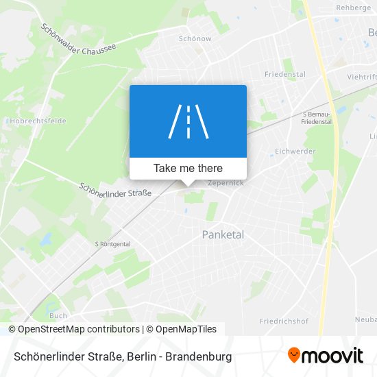 Schönerlinder Straße map